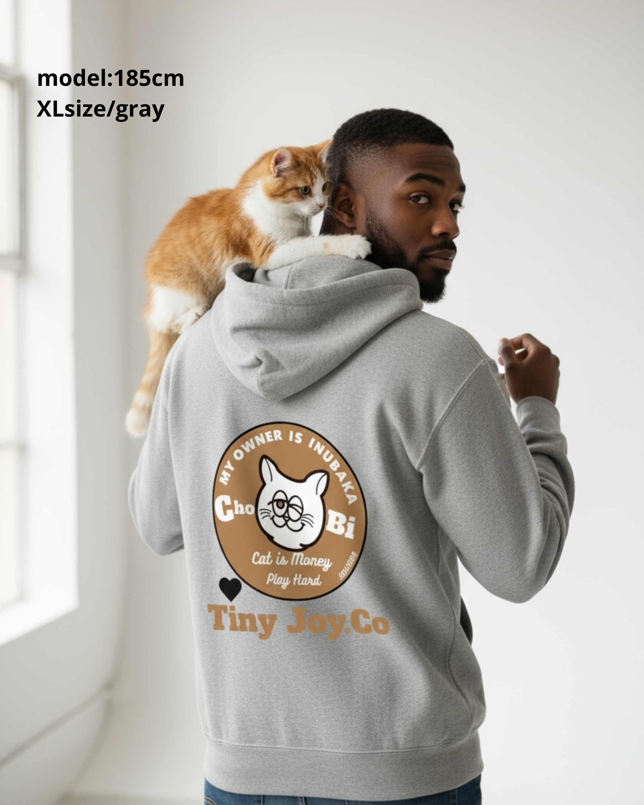 名入れ✖️ペットHEAVYフーディ（サークルデザイン）ユニセックスS〜XXL