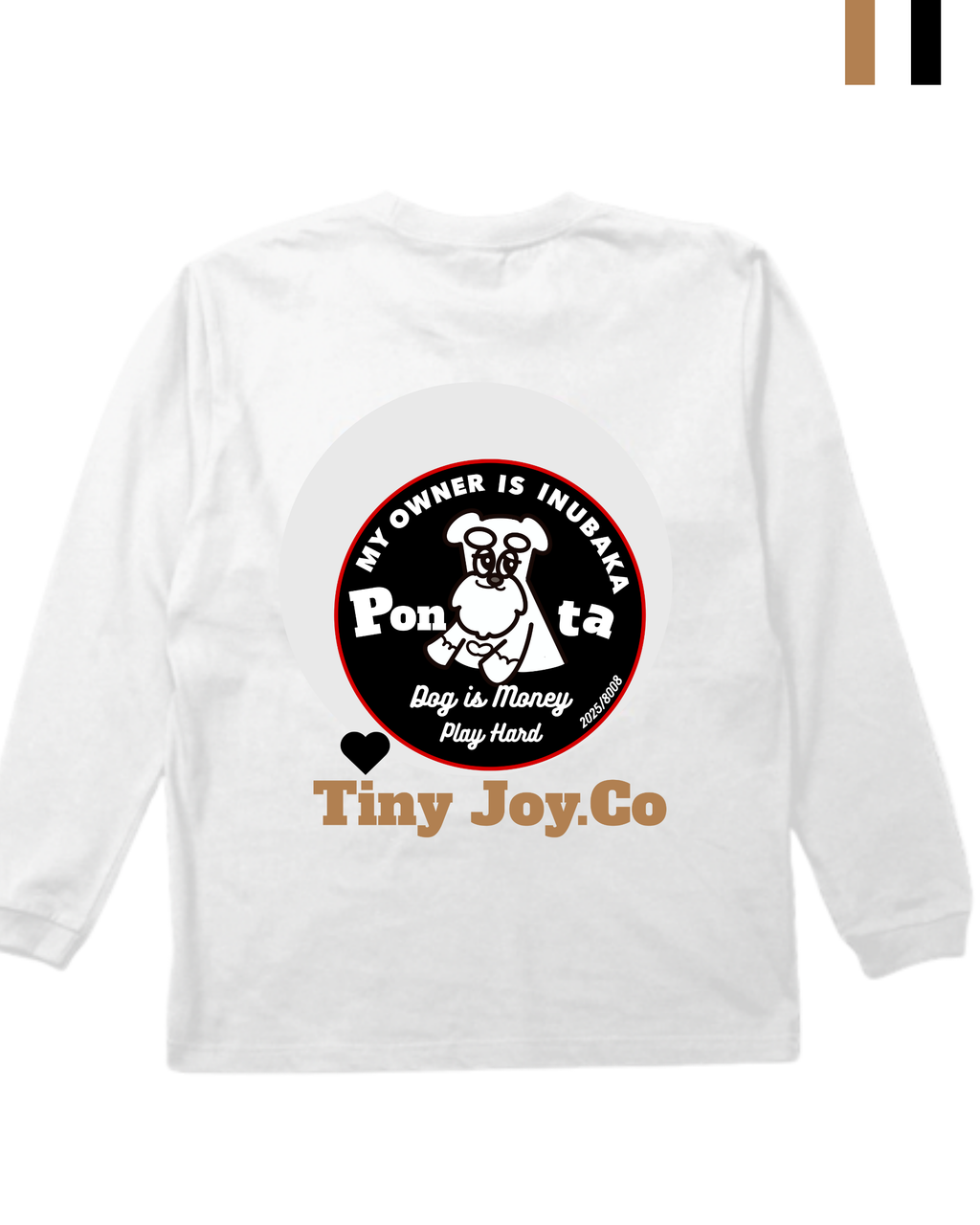 back○ver./MY PETオリジナルを作るLong/T-SHIRT(ユニセックス)