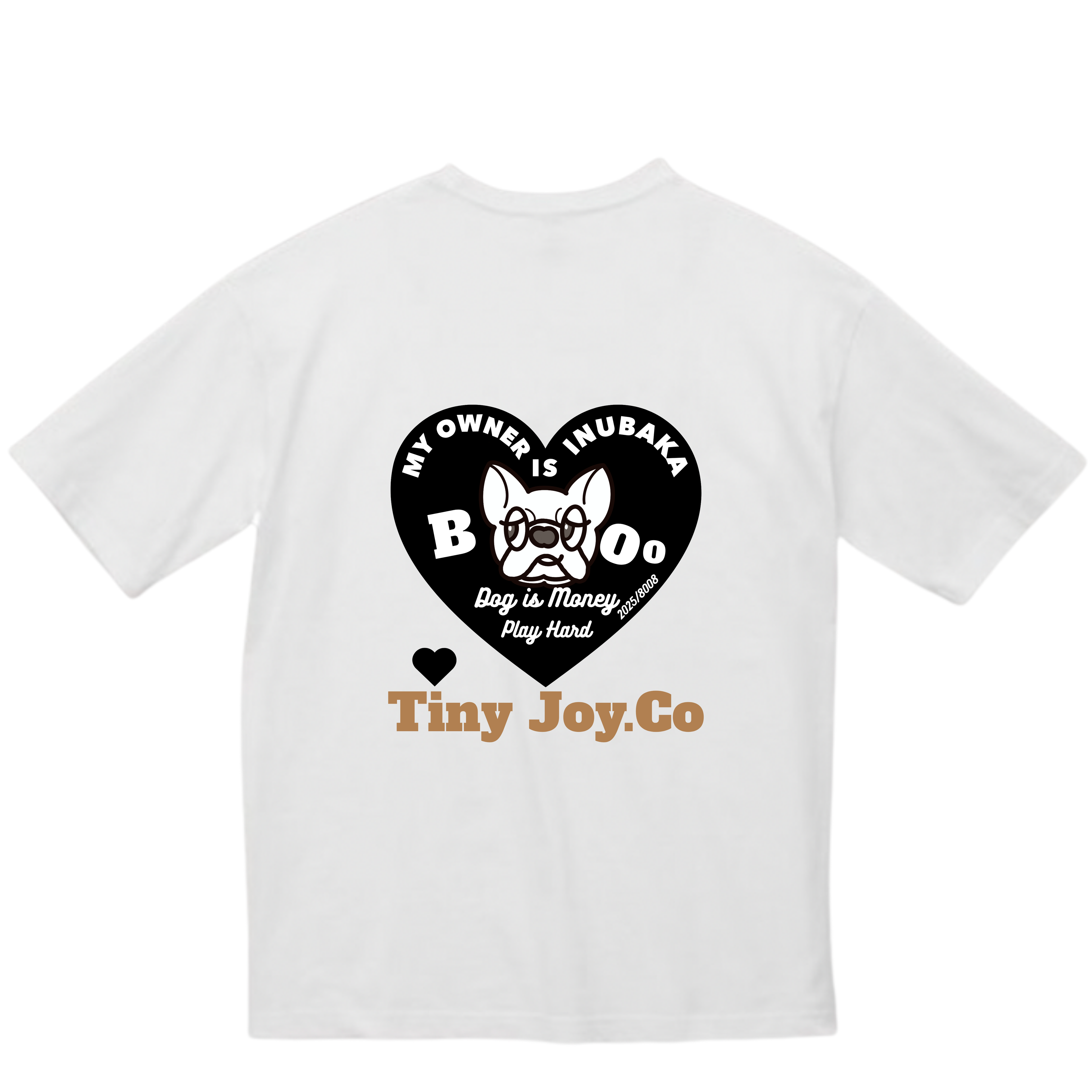 back♡ver./MY PETオリジナルを作るDAILY T-SHIRT(ユニセックス)