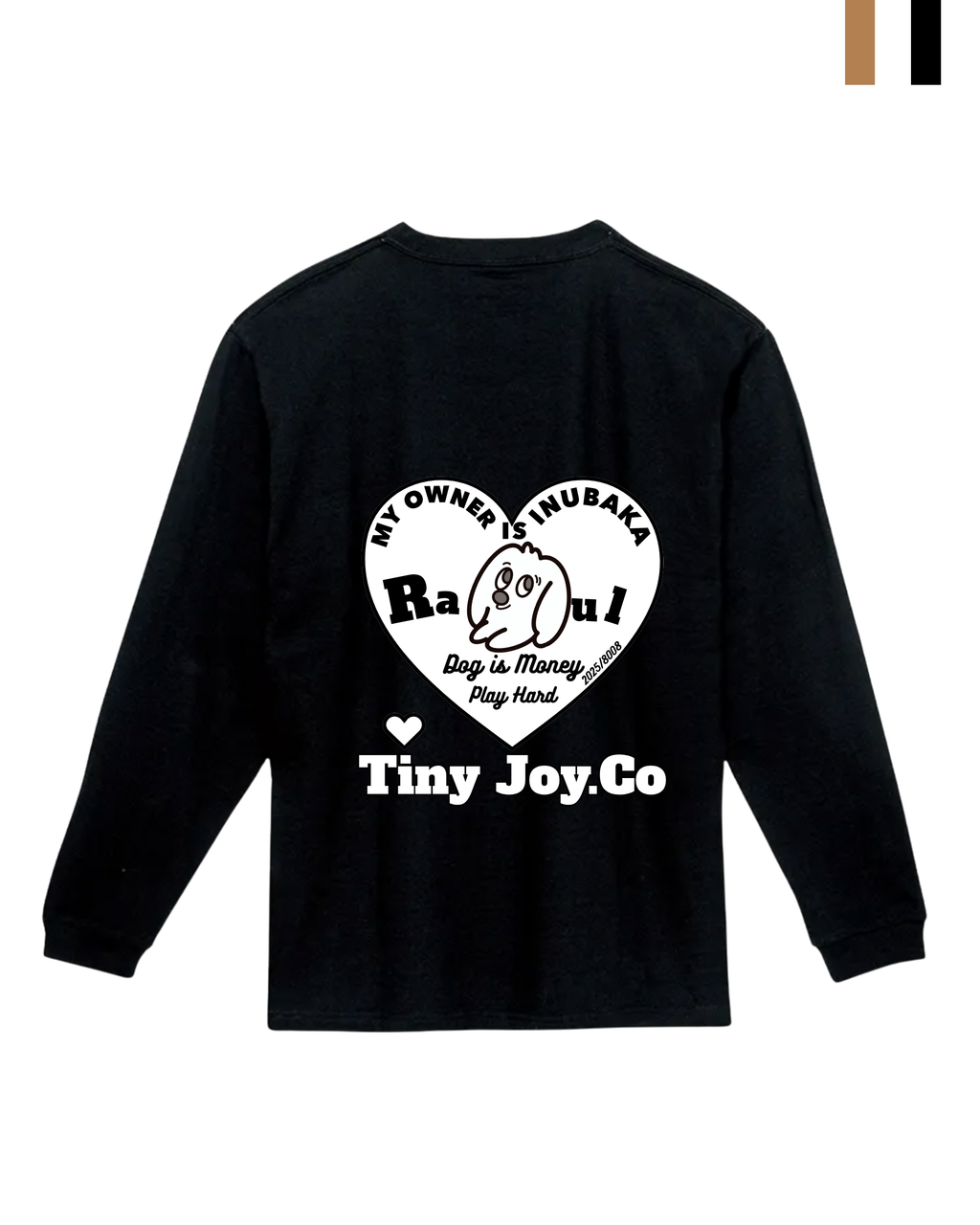 back♡ver./MY PETオリジナルを作るLong/T-SHIRT(ユニセックス)