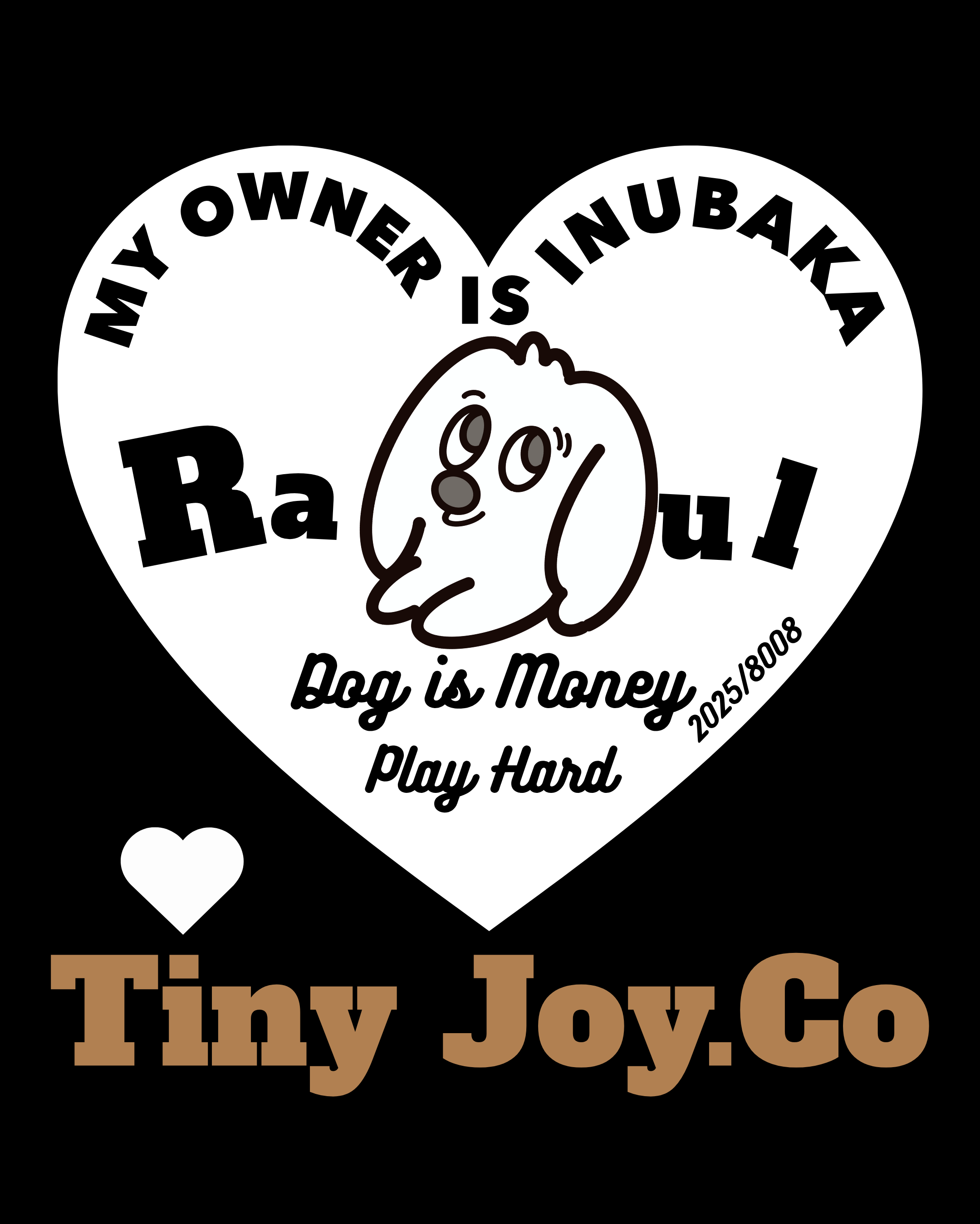 back♡ver./MY PETオリジナルを作るLong/T-SHIRT(ユニセックス)