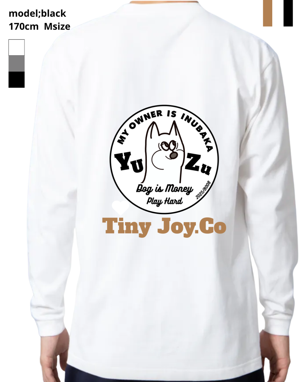 back○ver./MY PETオリジナルを作るLong/T-SHIRT(ユニセックス)