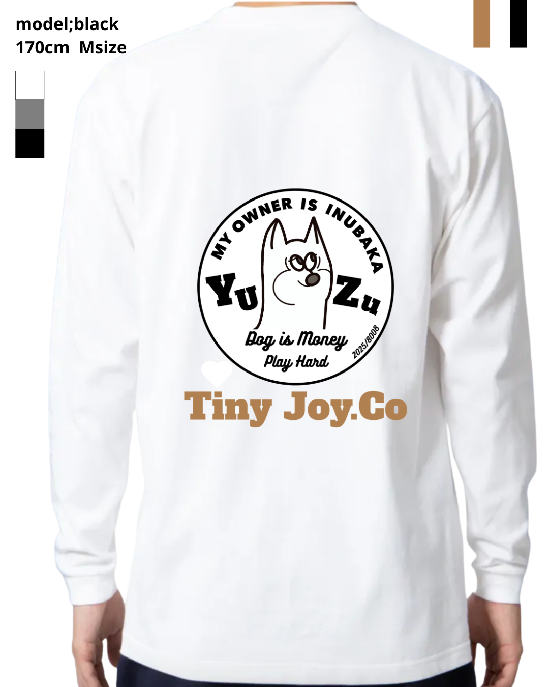 back○ver./MY PETオリジナルを作るLong/T-SHIRT(ユニセックス)