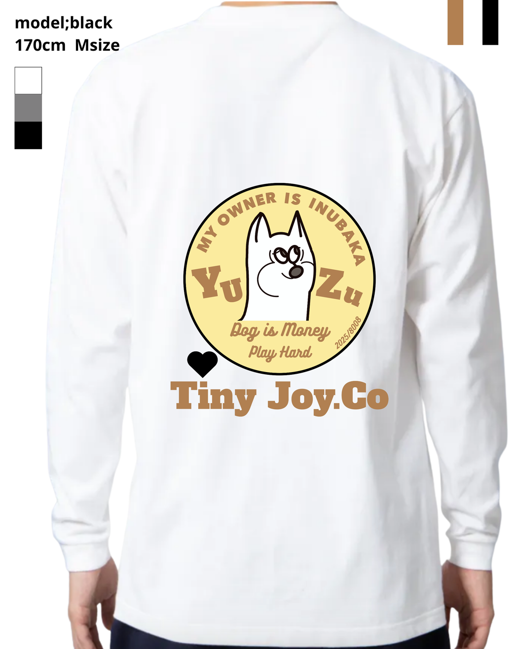 back○ver./MY PETオリジナルを作るLong/T-SHIRT(ユニセックス)