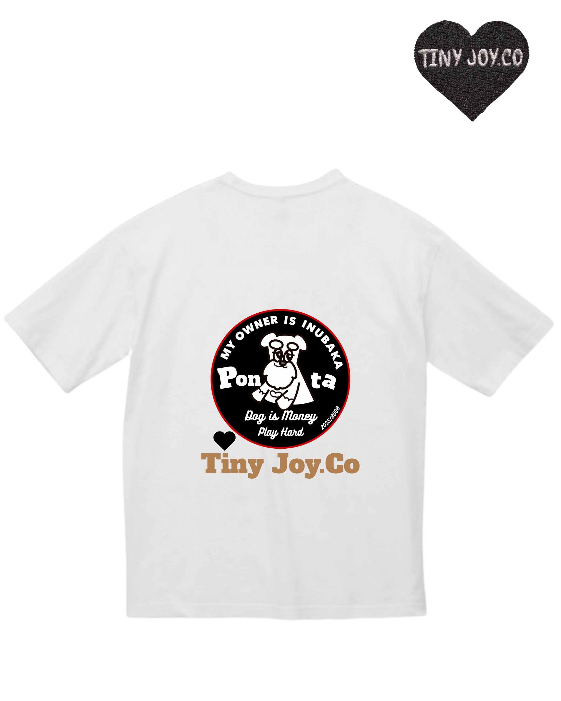 back○ver./MY PETオリジナルを作るDAILY T-SHIRT(ユニセックス)