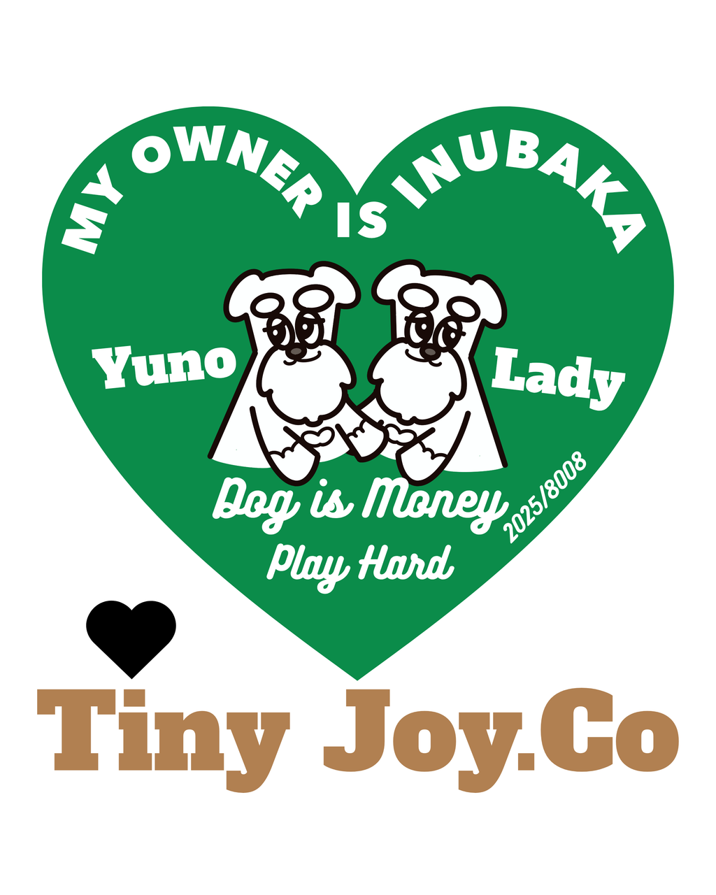 back♡ver./MY PETオリジナルを作るLong/T-SHIRT(ユニセックス)