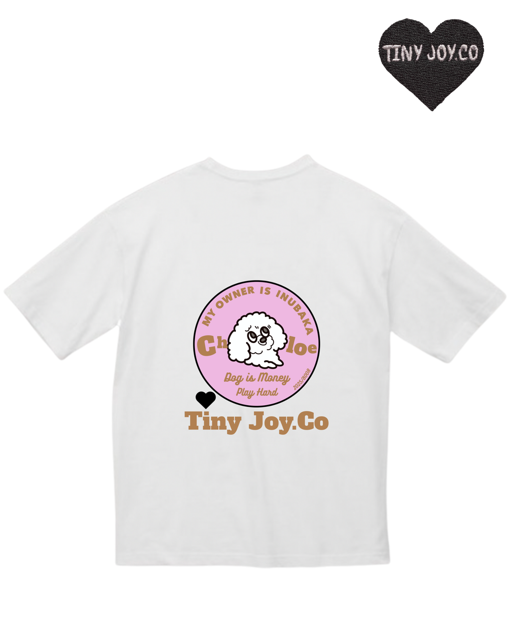 back○ver./MY PETオリジナルを作るDAILY T-SHIRT(ユニセックス)