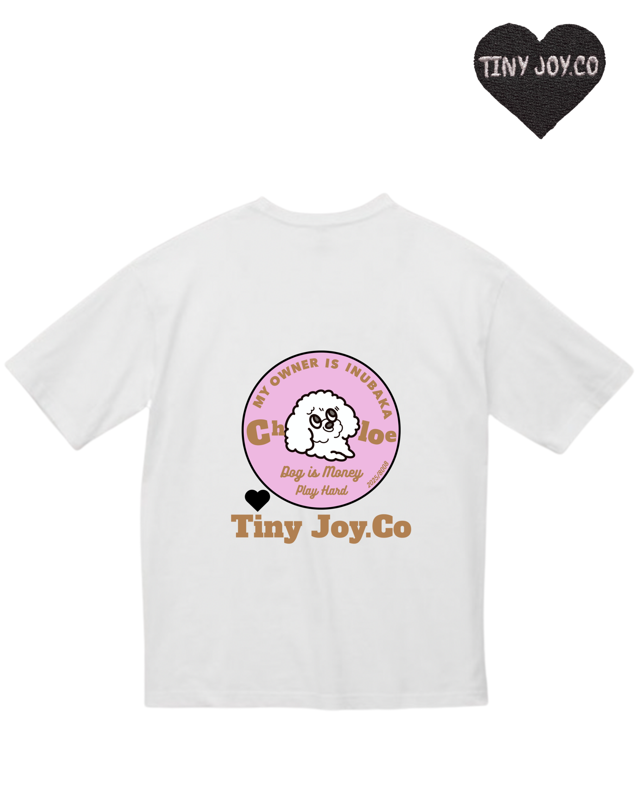 back○ver./MY PETオリジナルを作るDAILY T-SHIRT(ユニセックス)