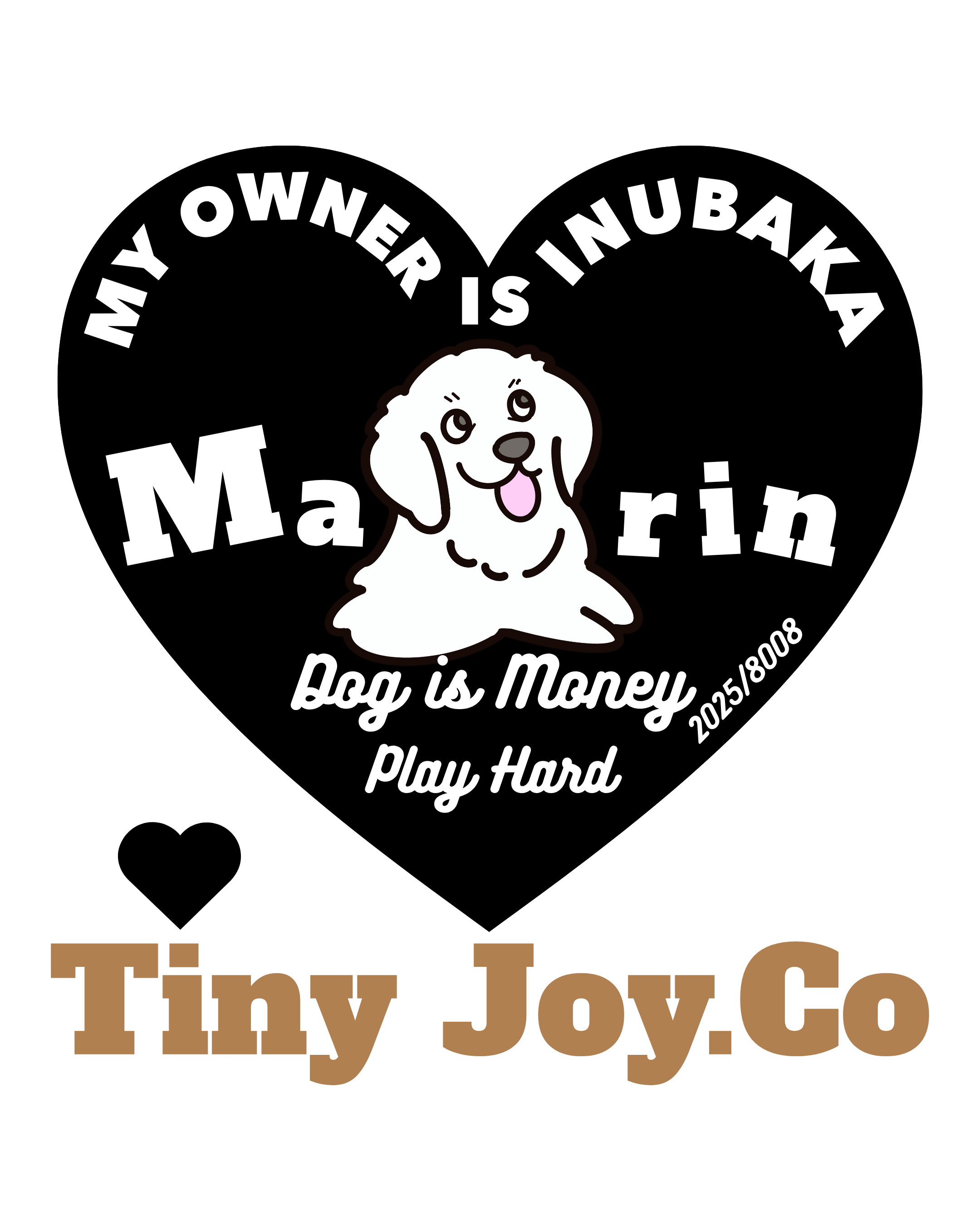 back♡ver./MY PETオリジナルを作るLong/T-SHIRT(ユニセックス)