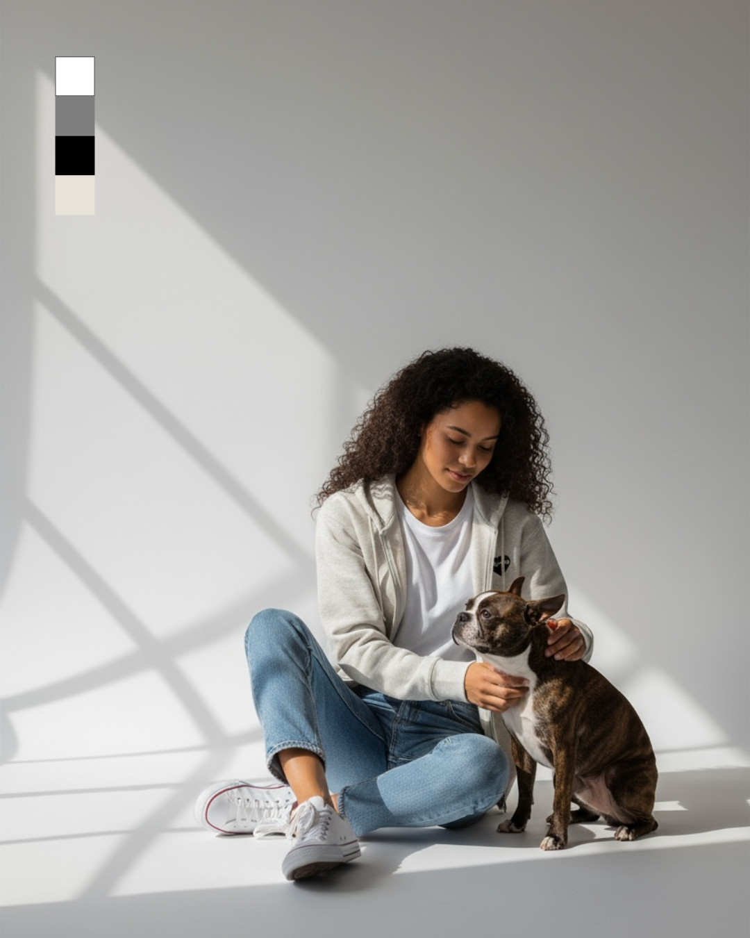 名入れ✖️ペットジップアップフーディ(○サークルデザイン)ユニセックスS~XXL