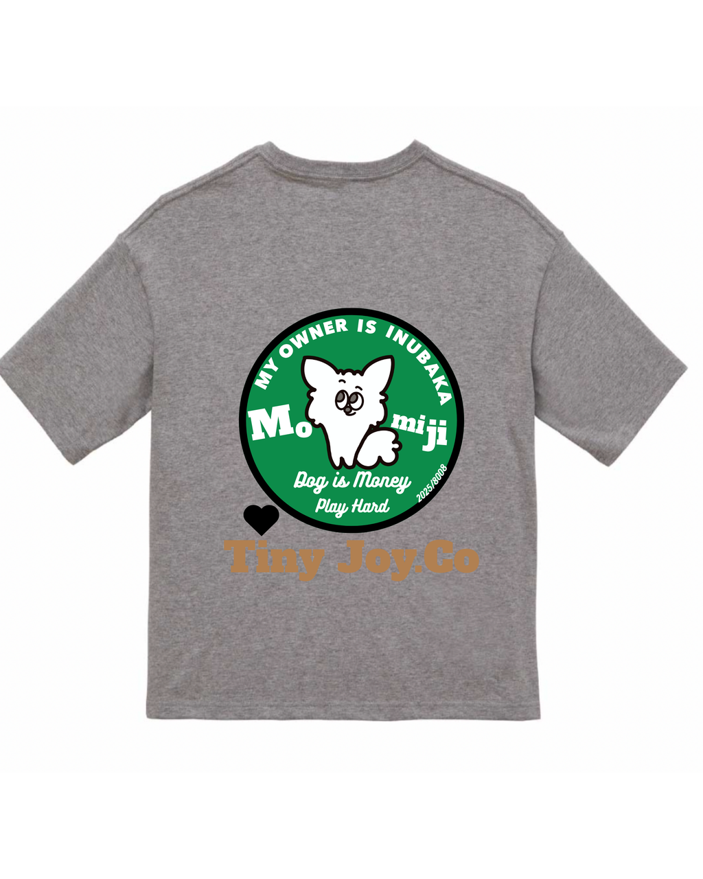 back○ver./MY PETオリジナルを作るDAILY T-SHIRT(ユニセックス)