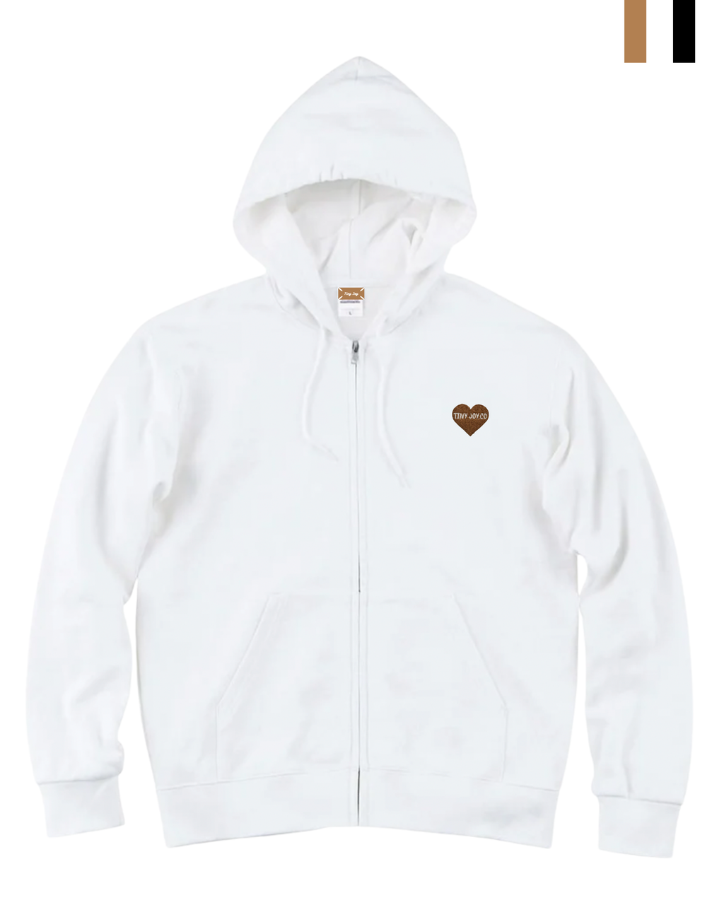 back♡ver./MY PETオリジナルを作るZIP-UP SWEAT HOODIE(ユニセックス)