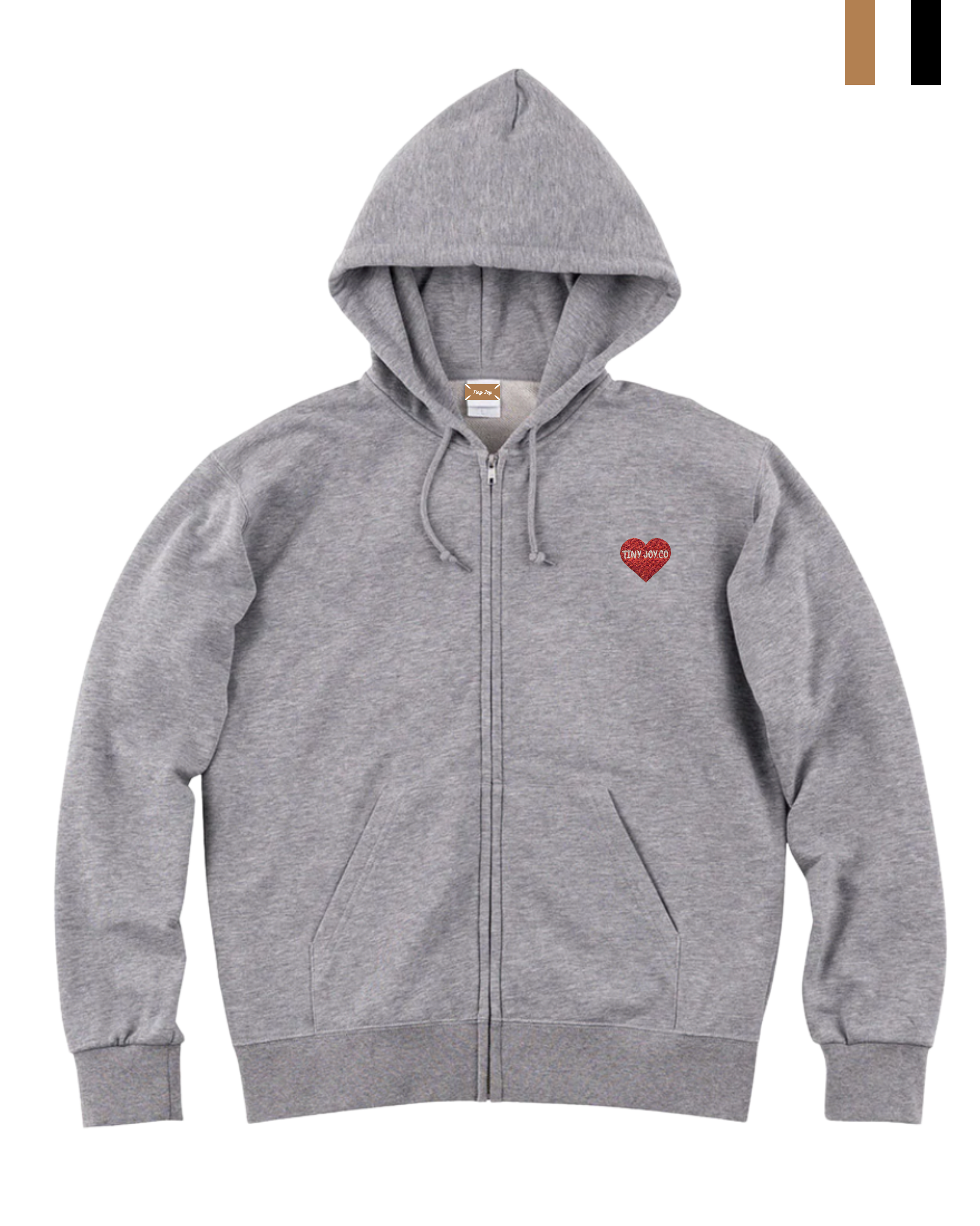 back♡ver./MY PETオリジナルを作るZIP-UP SWEAT HOODIE(ユニセックス)