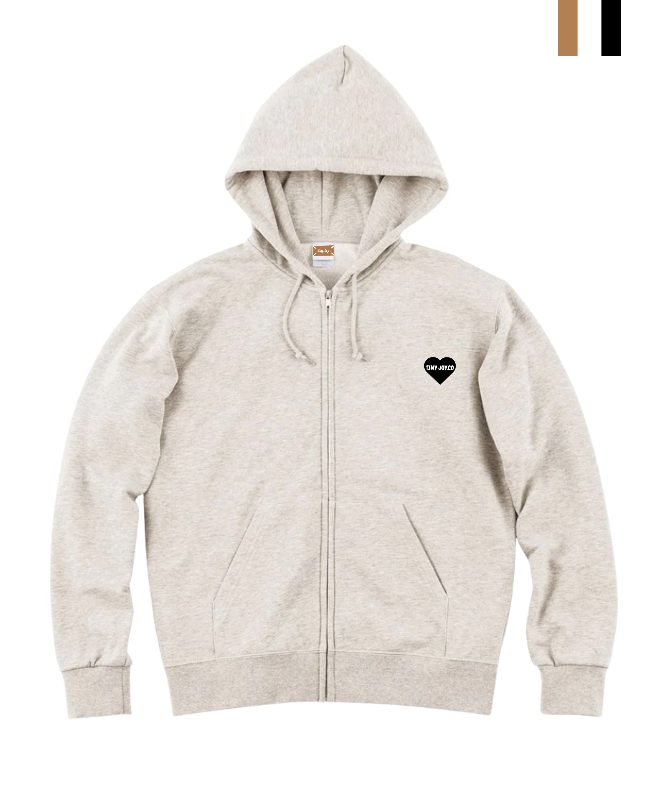 back♡ver./MY PETオリジナルを作るZIP-UP SWEAT HOODIE(ユニセックス)