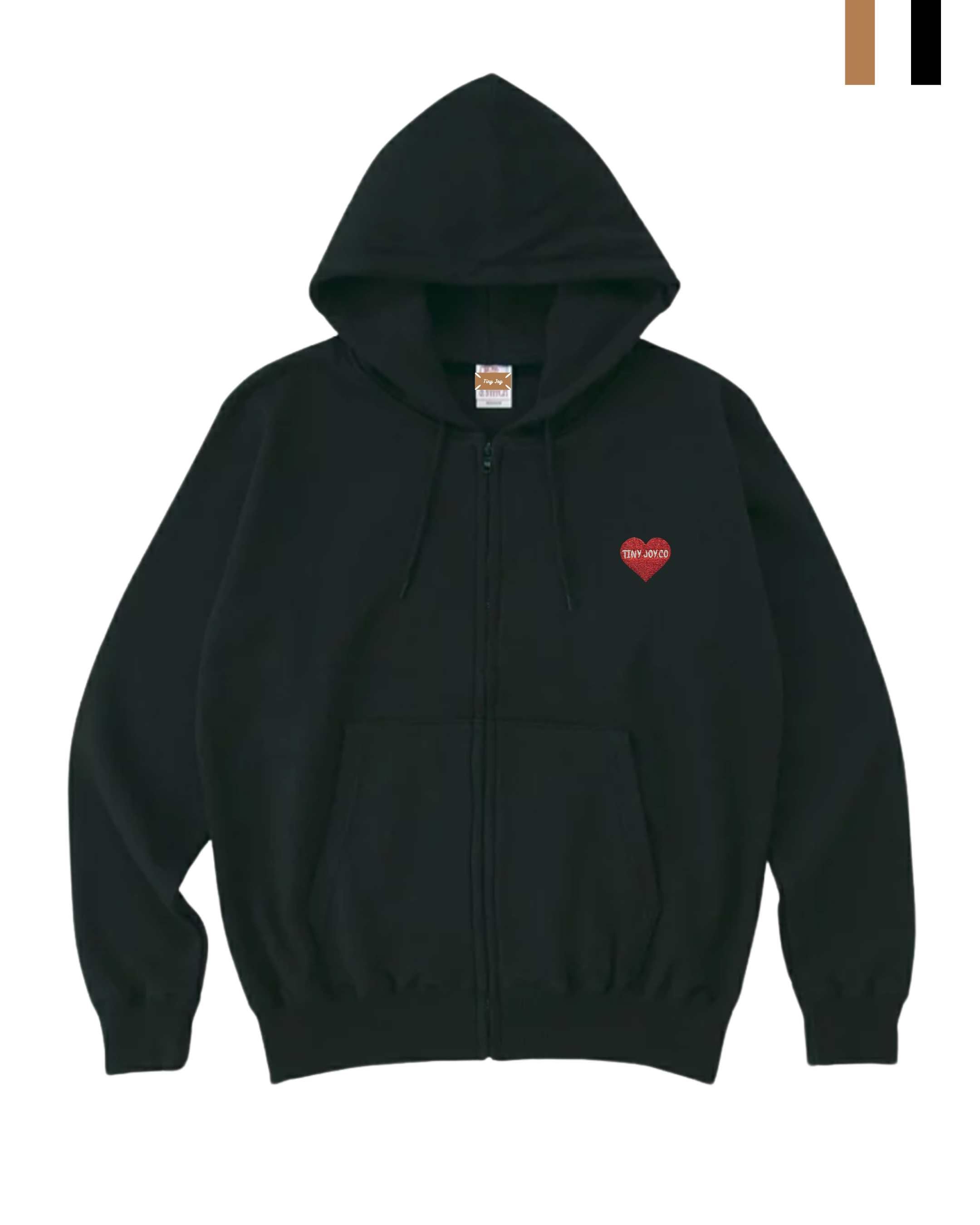 back♡ver./MY PETオリジナルを作るZIP-UP SWEAT HOODIE(ユニセックス)