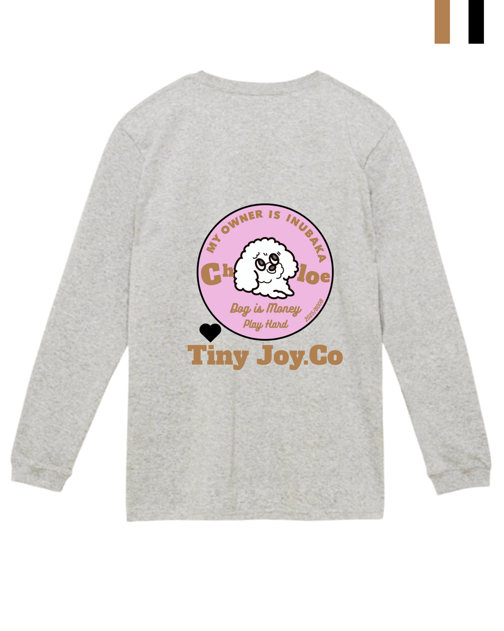 back○ver./MY PETオリジナルを作るLong/T-SHIRT(ユニセックス)