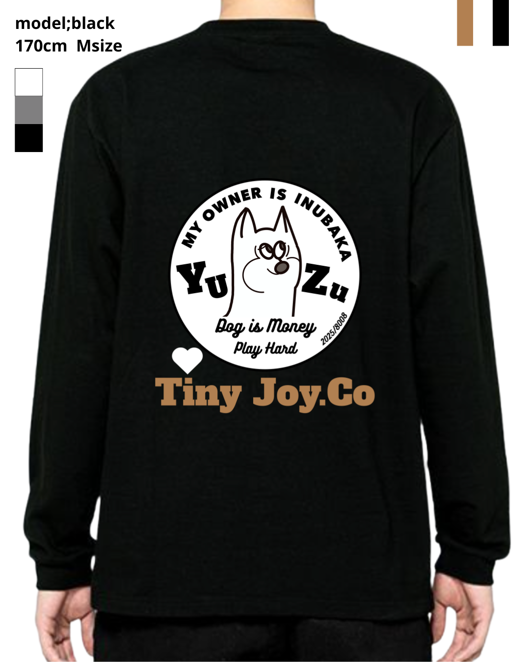 back○ver./MY PETオリジナルを作るLong/T-SHIRT(ユニセックス)