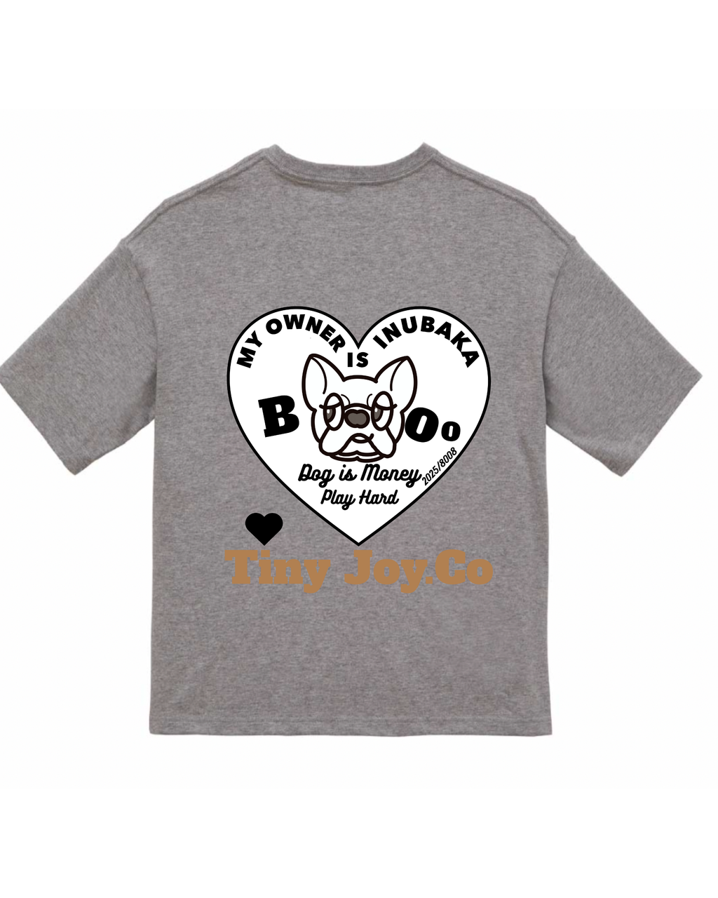 back♡ver./MY PETオリジナルを作るDAILY T-SHIRT(ユニセックス)