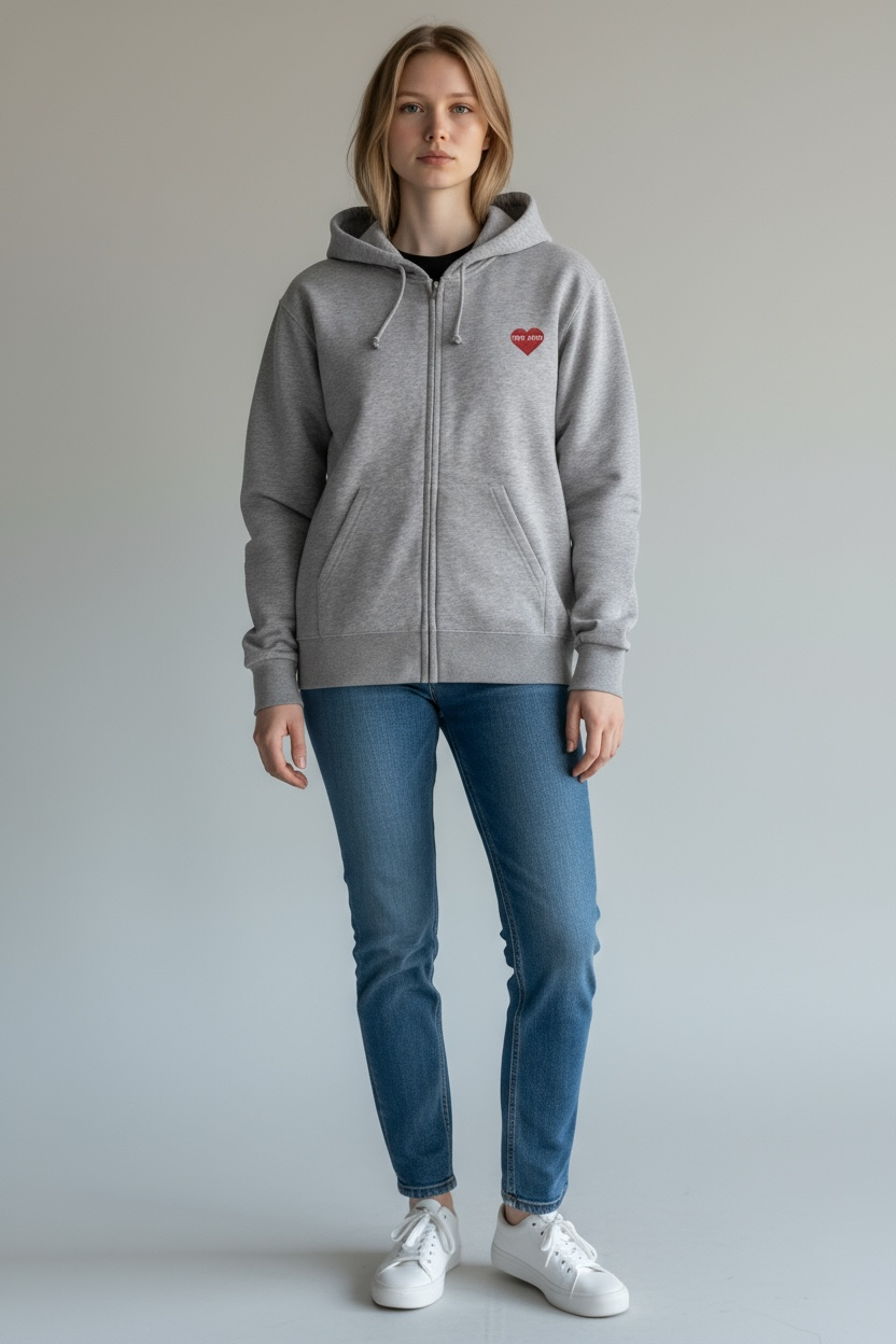 back○ver./MY PETオリジナルを作るZIP-UP SWEAT HOODIE(ユニセックス)