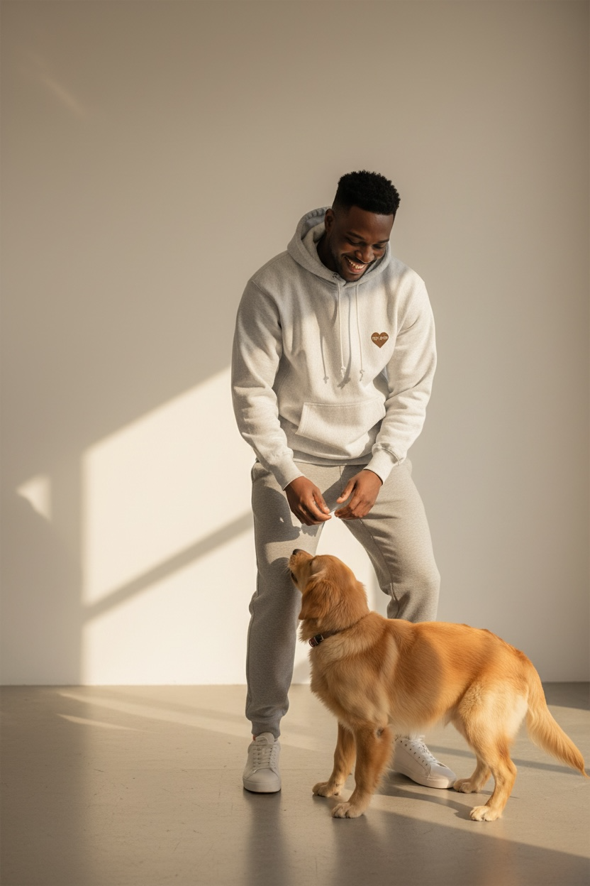 名入れ✖️ペットHEAVYフーディ（サークルデザイン）ユニセックスS〜XXL