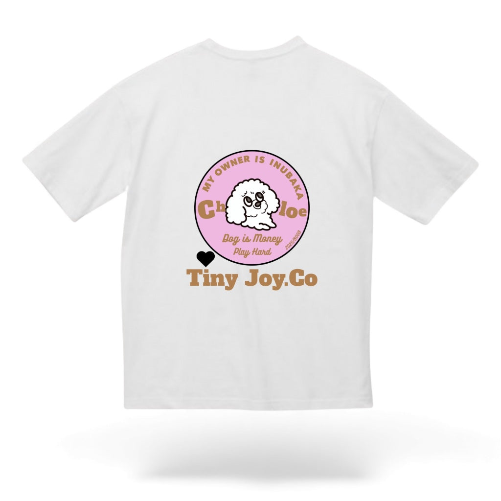 名入れ✖️ペットT-SHIRT(○サークルデザイン)ユニセックスS~XXL